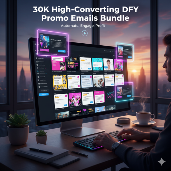 30K High-Converting DFY Promo Emails Bundle
